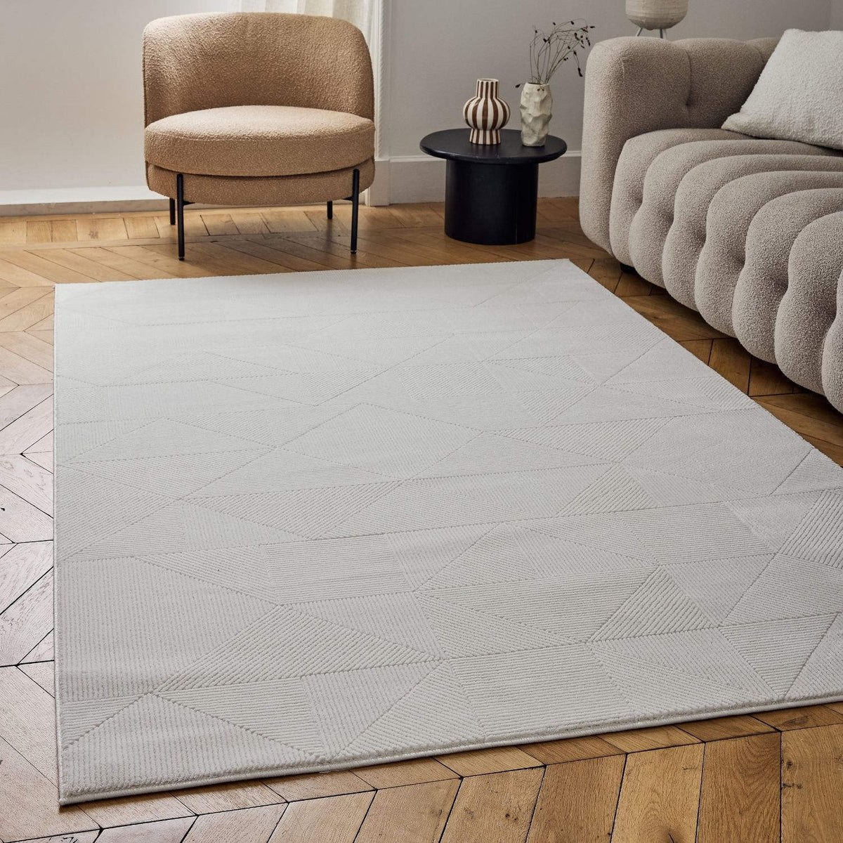 Carmel Cream Rug Abstract | 6000