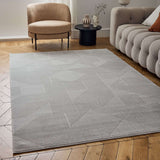 Carmel Grey Rug Abstract 6000 by The Rugs