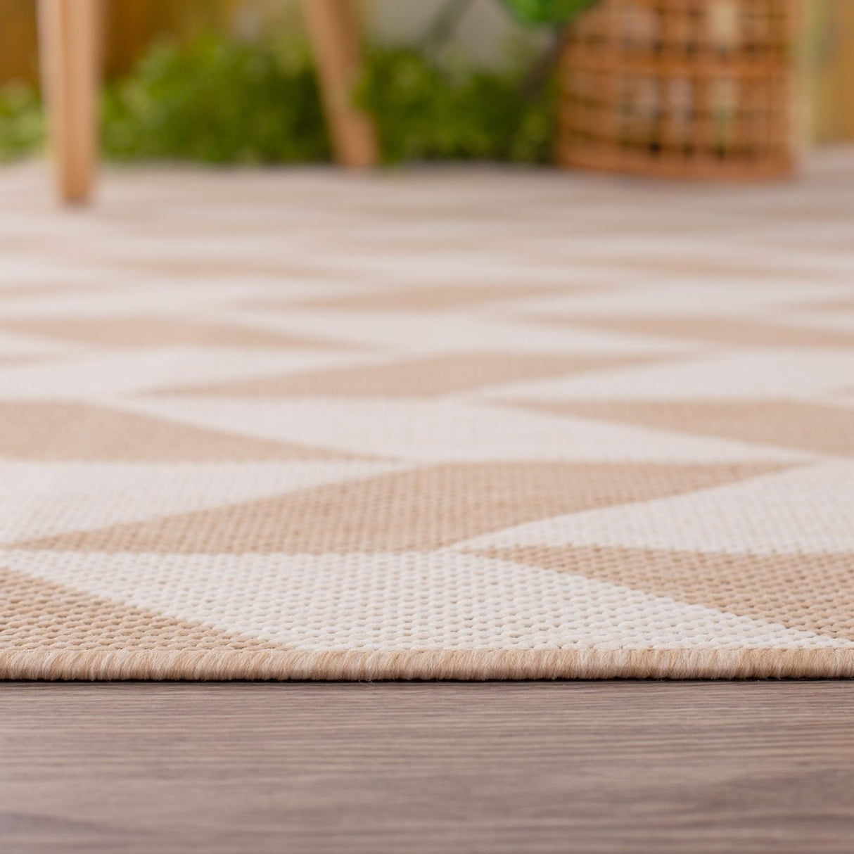 Ecology Outdoor Rug Beige 600BE by The Rugs