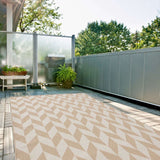 Ecology Outdoor Rug Beige 600BE by The Rugs