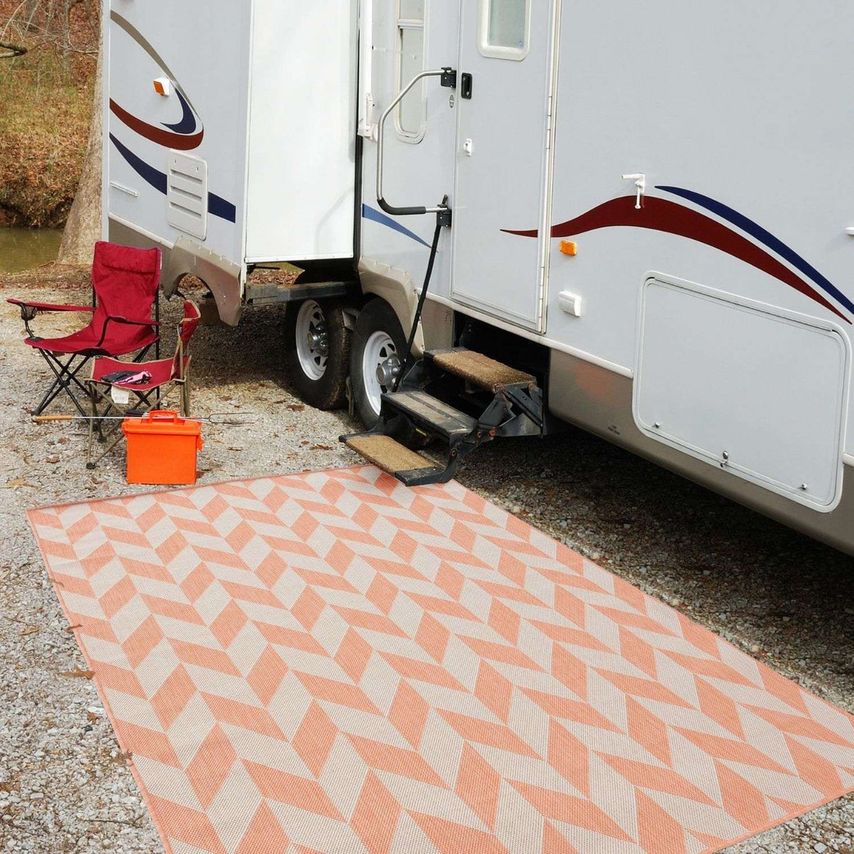 Ecology Outdoor Rug Orange | 600Or