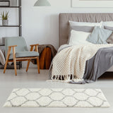 The Rugs - Moroccan Ivory Shaggy Rug | 600