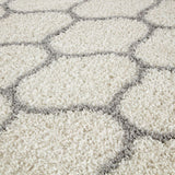 The Rugs - Moroccan Ivory Shaggy Rug | 600