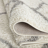 The Rugs - Moroccan Ivory Shaggy Rug | 600