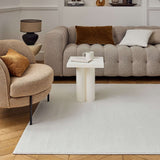 The Rugs Carmel Cream Striped Rug 6010