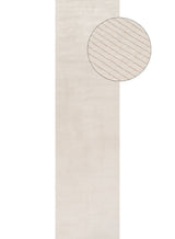 The Rugs Carmel Cream Striped Rug 6010