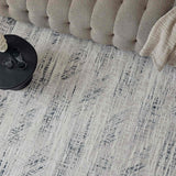 The Rugs Carmel Cream‑Blue Abstract Rug 6030