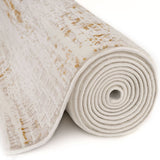 Carmel Cream‑Gold Abstract Rug 6030 by The Rugs