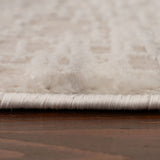 Carmel Cream-Grey Abstract Rug | 6030