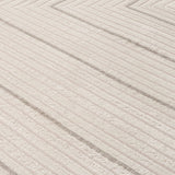 The Rugs Carmel Cream‑Grey Geometric Rug 6040