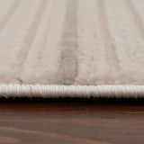 The Rugs Carmel Cream‑Grey Geometric Rug 6040