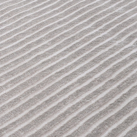Carmel Grey-Cream Geometric Rug | 6050