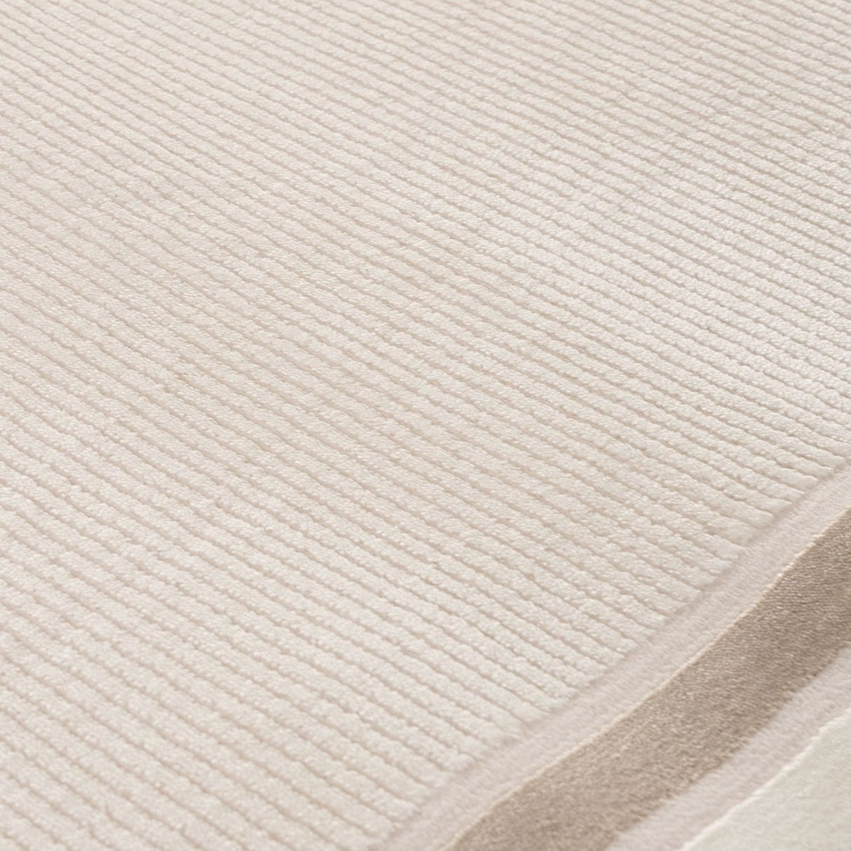 Carmel Cream‑Beige Bordered Rug 6060 from The Rugs