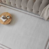 Carmel Cream‑Beige Bordered Rug 6060 from The Rugs