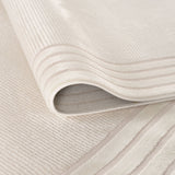 Carmel Cream Bordered Rug | 6060 - Plush 10mm pile