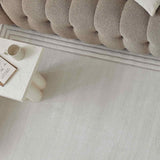 Carmel Cream Bordered Rug | 6060 - Plush 10mm pile