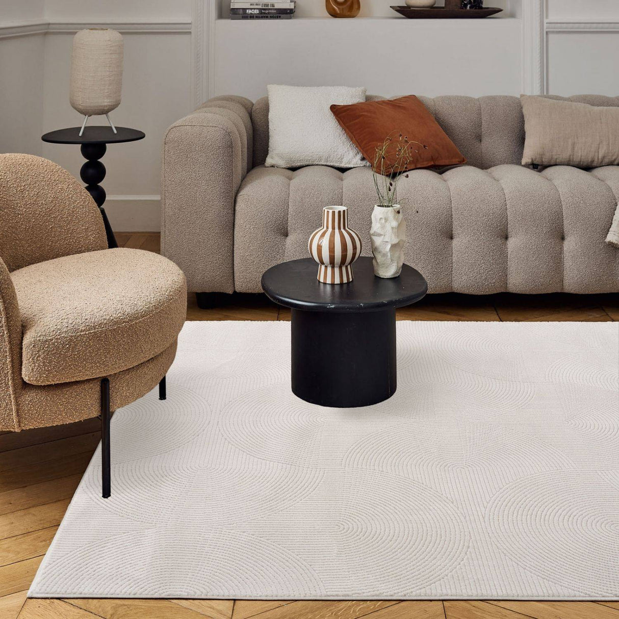 The Rugs Carmel Cream Geometric Rug | 6070