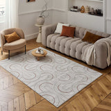 The Rugs Carmel Cream-Terra Geometric Rug 6070