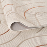 The Rugs Carmel Cream-Terra Geometric Rug 6070