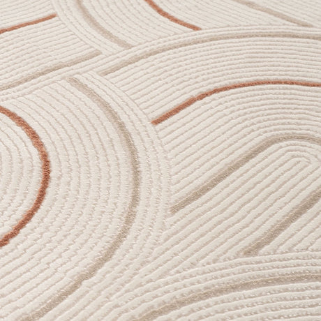 The Rugs Carmel Cream-Terra Geometric Rug 6070