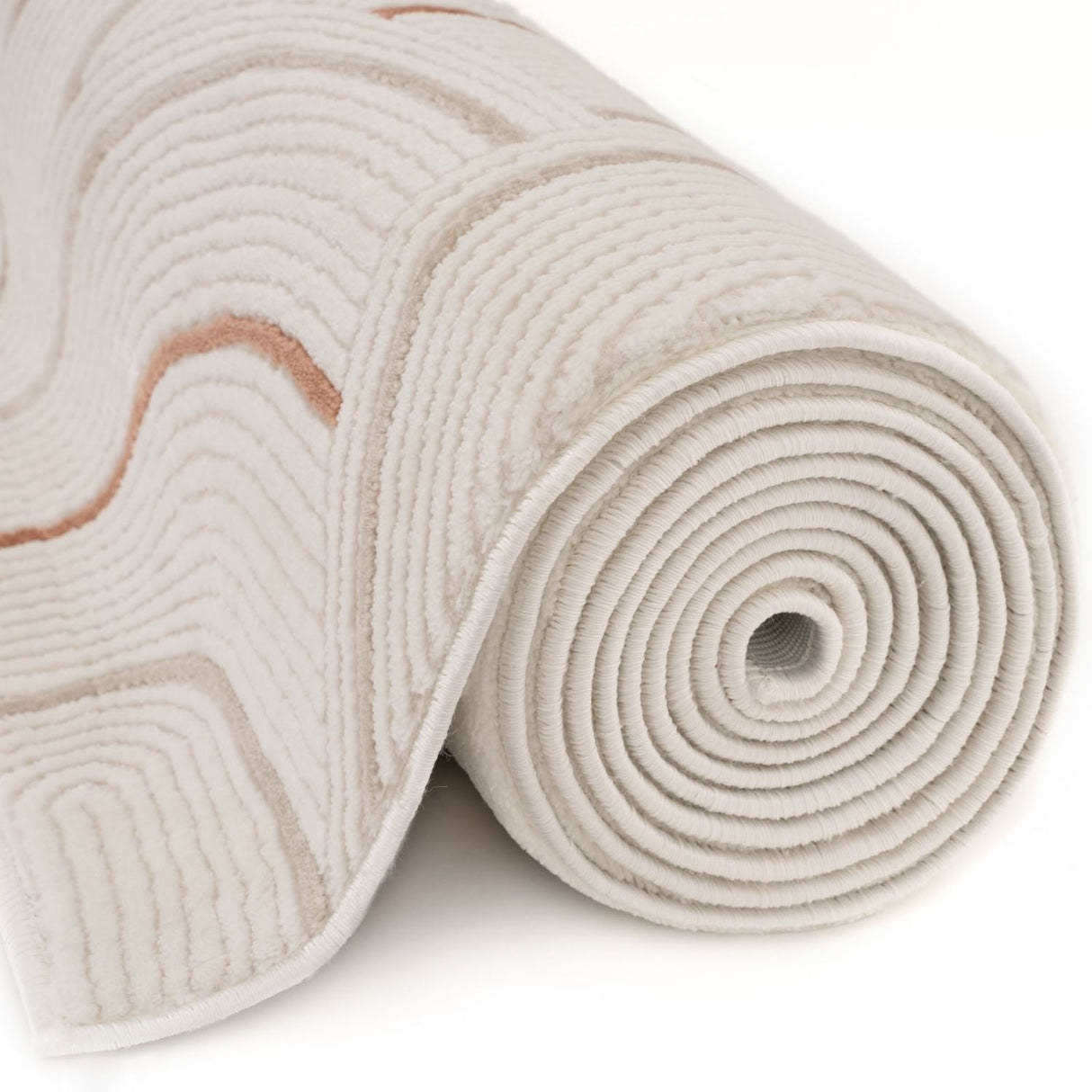 The Rugs Carmel Cream-Terra Geometric Rug 6070