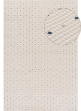 Carmel Cream‑Blue Dots Soft Indoor Floor Rug