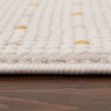 Carmel Cream-Gold Dots Rug | 6080