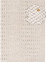 Carmel Cream-Gold Dots Rug | 6080