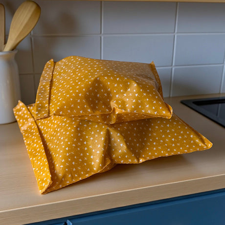 Lou-bees Toadstool Mustard Bread Bag