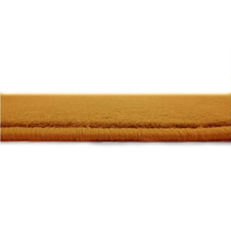Maestro Solid Ochre Low‑Pile Indoor Floor Rug | The Rugs