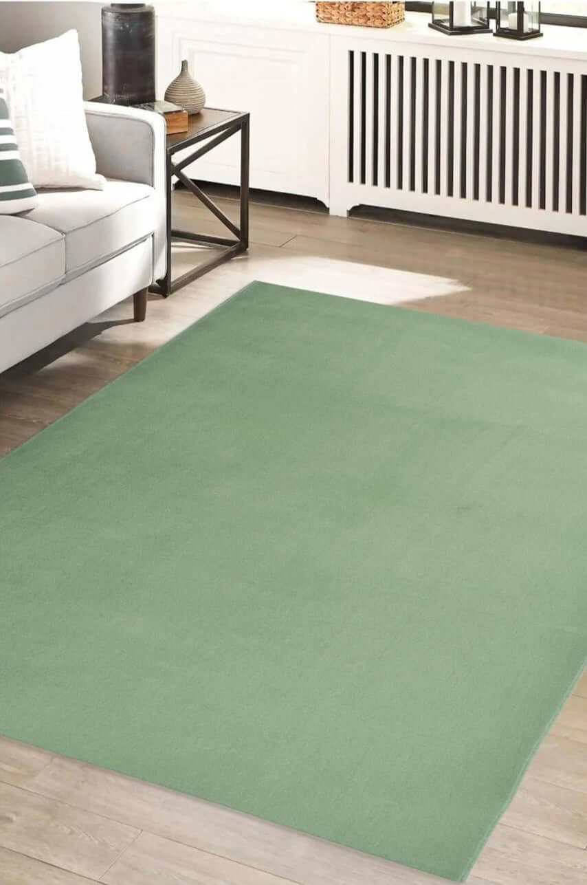 Maestro Solid Green Rug by The Rugs