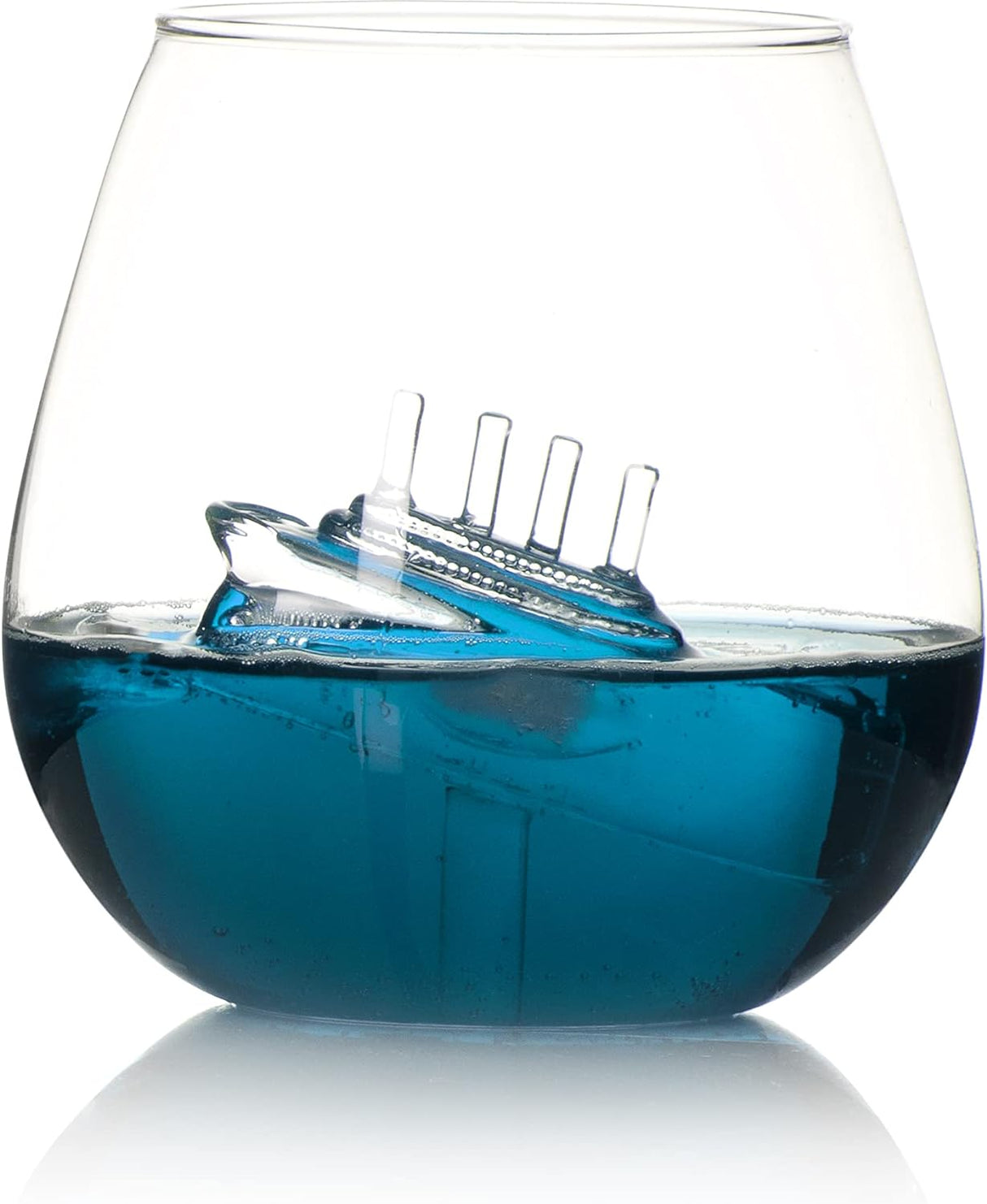 Jeray Bar Bespoke Ship In A Glass Tumbler, 550ml