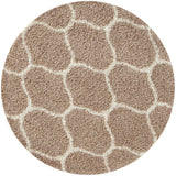 Moroccan Beige Shaggy Rug | 620