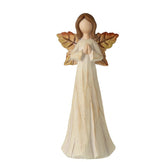 Blush & Bale Autumn Angel Ornament Décor - 26.5cm