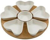 Blush & Bale Heart Themed Tapas Set - 27cm x 5cm