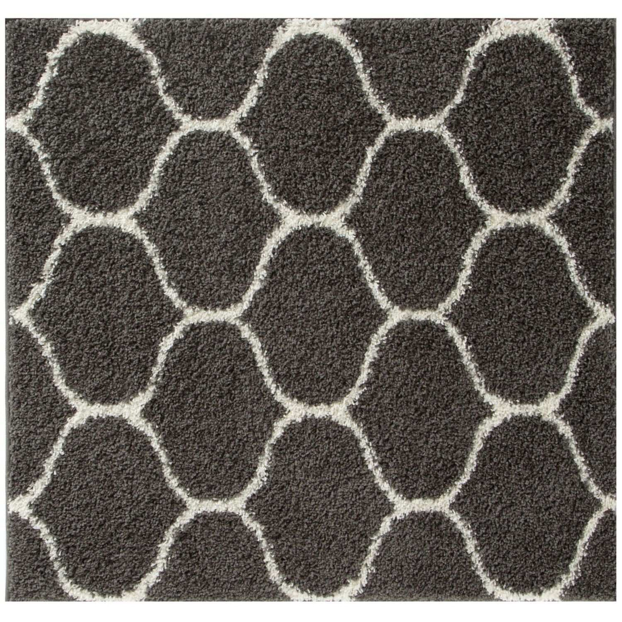 The Rugs - Moroccan Dark Grey Shaggy Rug | 640