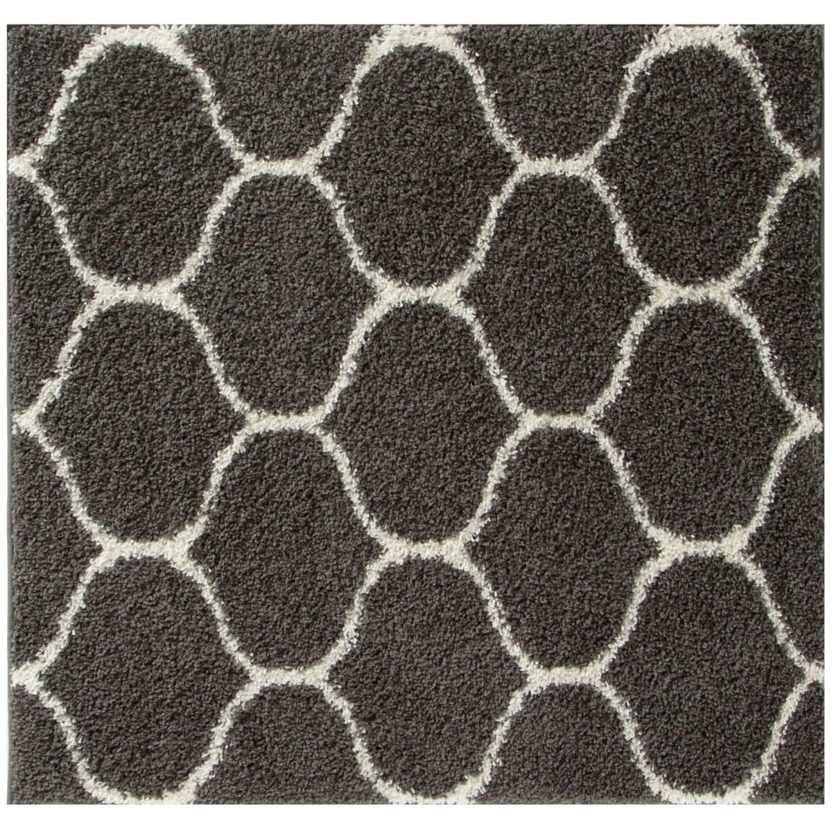 The Rugs - Moroccan Dark Grey Shaggy Rug | 640