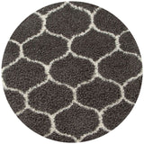 The Rugs - Moroccan Dark Grey Shaggy Rug | 640