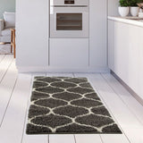 The Rugs - Moroccan Dark Grey Shaggy Rug | 640