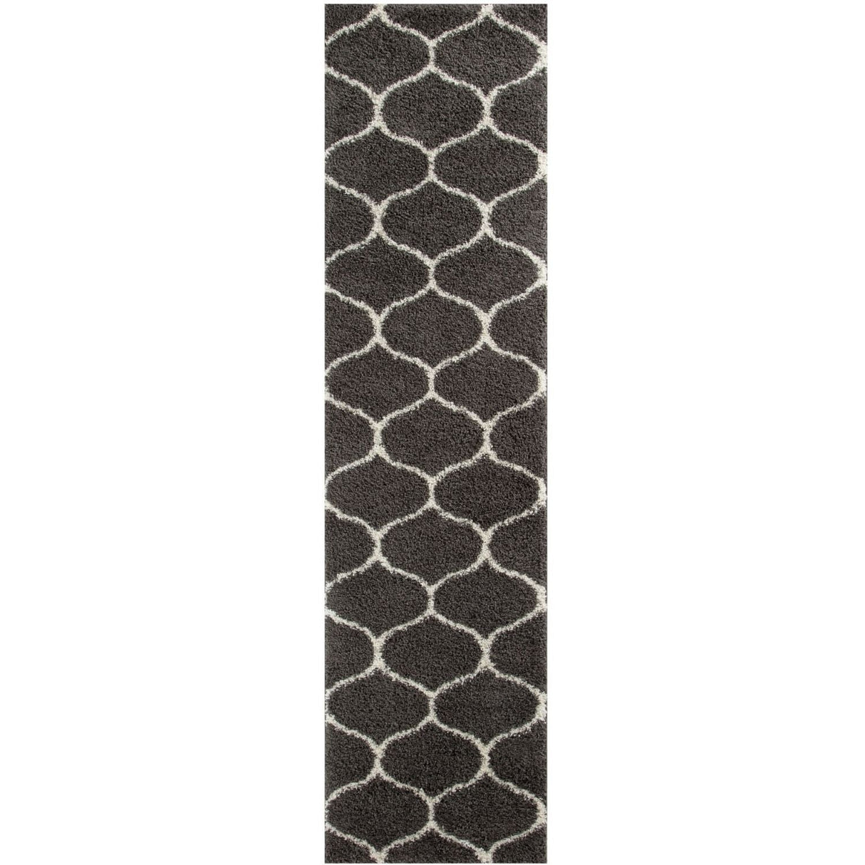 The Rugs - Moroccan Dark Grey Shaggy Rug | 640