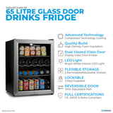 Subcold Super65 LED Beer Fridge | 65L