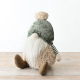 Blush & Bale Green Fabric Sitting Gonk Décor - 32cm x 19cm