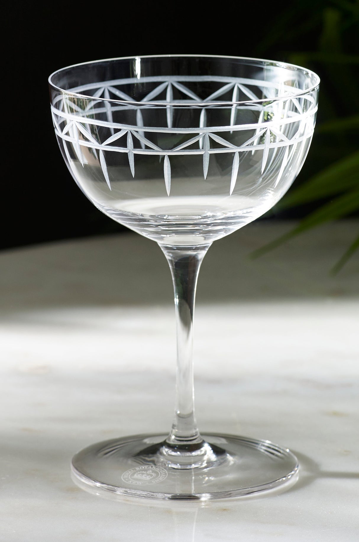 Kew Gardens Palm House Coupe Set Of 2 Glasses - 200ml
