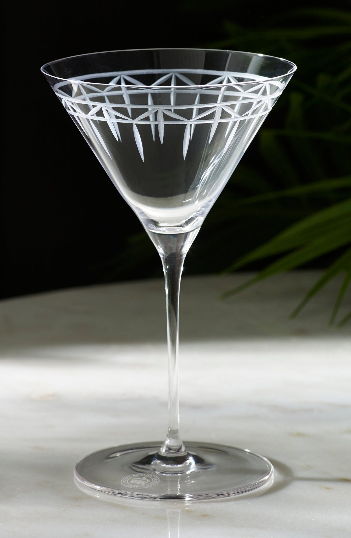 Kew Gardens Palm House Martini Set of 2 Glasses -200ml