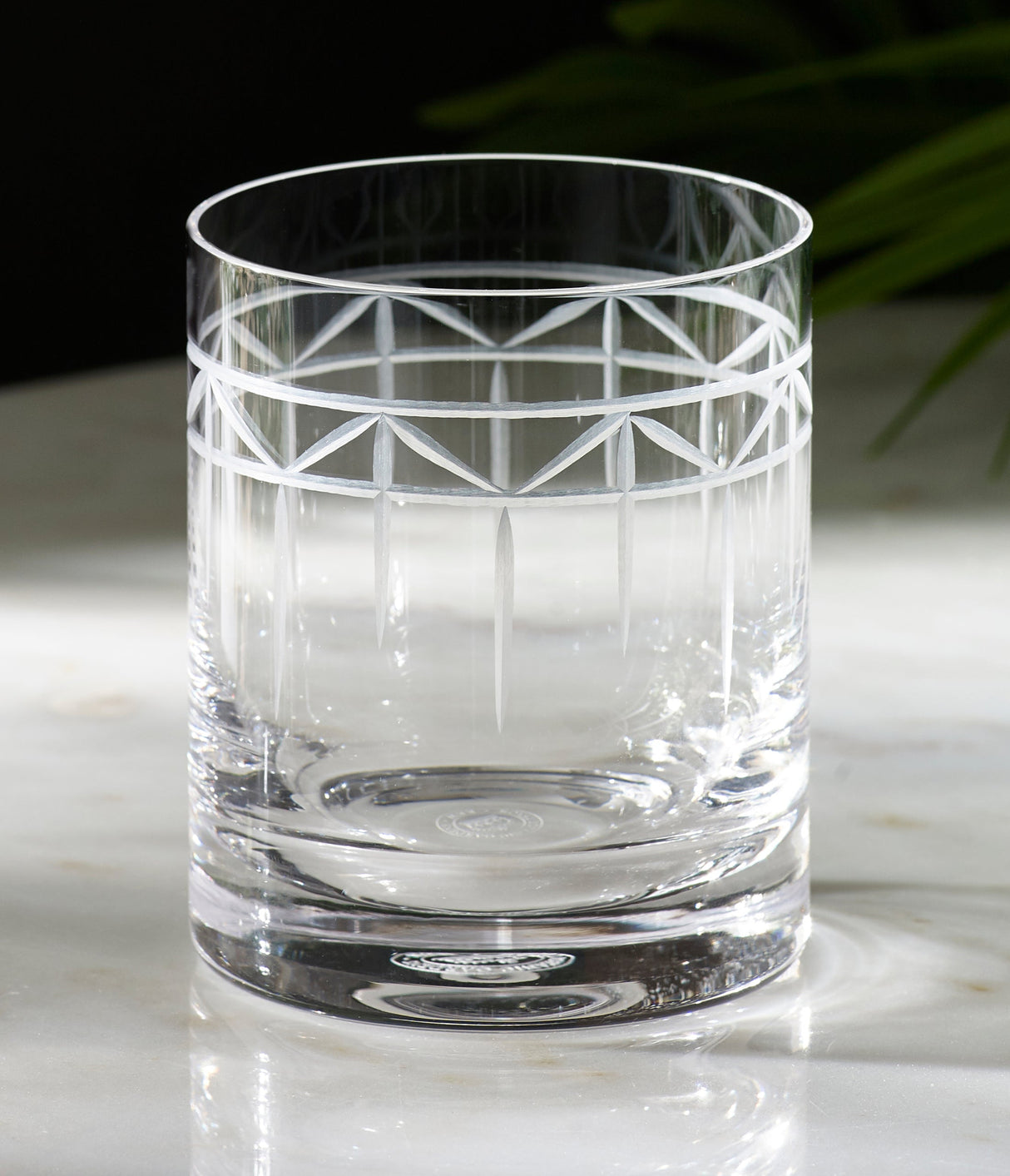 Kew Gardens Palm House Whiskey Glass Set of 2