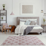 Washable Rug Carina Pink by The Rug