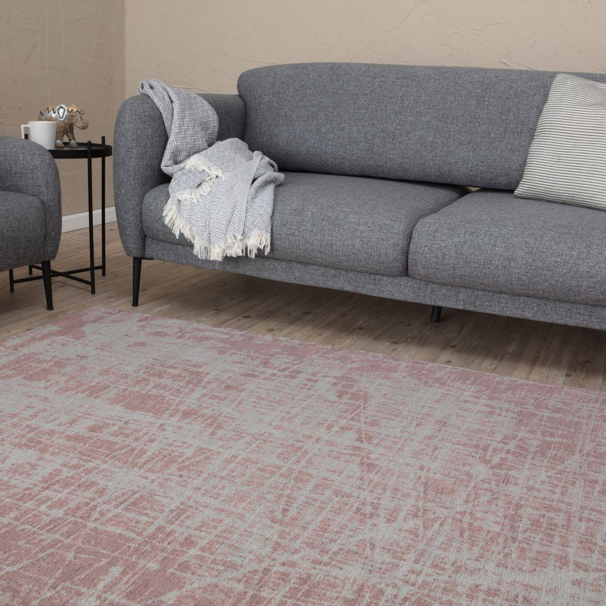 Machine Washable Rug Carina Pink – Stylish & Non‑Slip