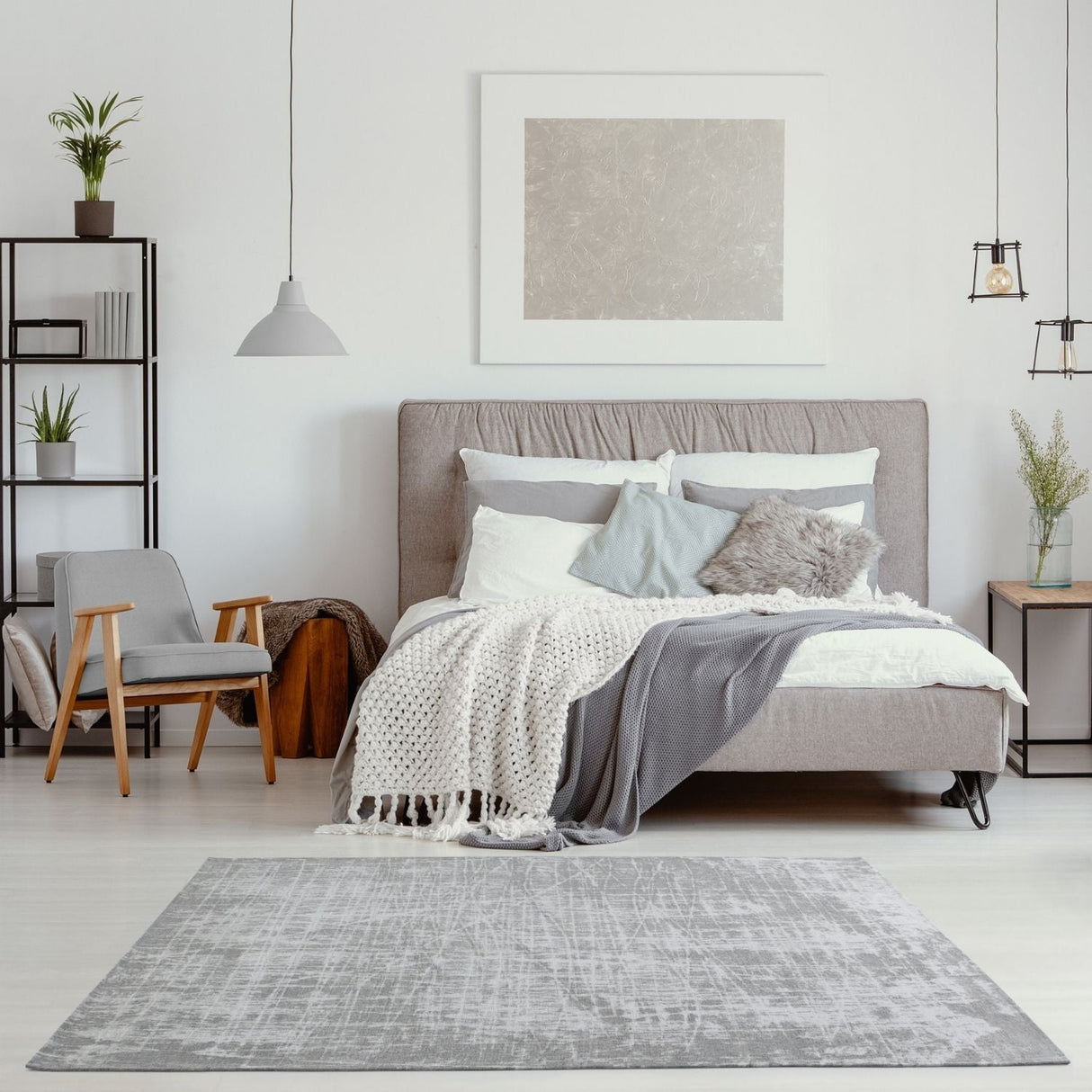 Washable Rug Carina Grey | 6921G