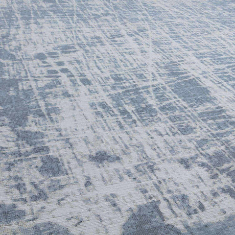 Washable Blue Rug Carina 6923 | Easy-Care | The Rugs