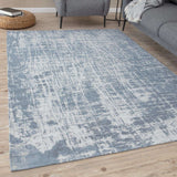 Washable Blue Rug Carina 6923 | Easy-Care | The Rugs